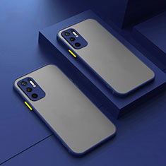 Silikon Schutzhülle Rahmen Tasche Hülle Durchsichtig Transparent für Xiaomi POCO M3 Pro 5G Blau