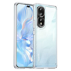 Silikon Schutzhülle Rahmen Tasche Hülle Durchsichtig Transparent J01S für Huawei Honor 80 Pro Flat 5G Klar