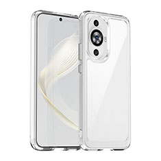 Silikon Schutzhülle Rahmen Tasche Hülle Durchsichtig Transparent J01S für Huawei Nova 11 Klar