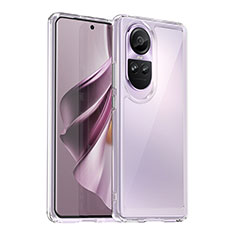 Silikon Schutzhülle Rahmen Tasche Hülle Durchsichtig Transparent J01S für Oppo Reno10 Pro 5G Klar