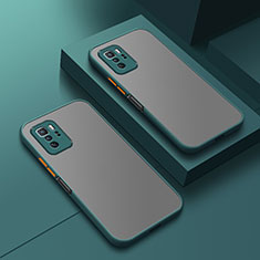 Silikon Schutzhülle Rahmen Tasche Hülle Durchsichtig Transparent P01 für Xiaomi Poco X3 GT 5G Grün