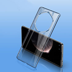 Silikon Schutzhülle Rahmen Tasche Hülle Durchsichtig Transparent W01L für Huawei Honor Magic3 Pro+ Plus 5G Schwarz