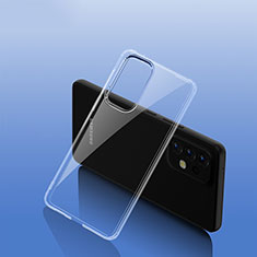 Silikon Schutzhülle Rahmen Tasche Hülle Durchsichtig Transparent W01L für Samsung Galaxy A73 5G Klar