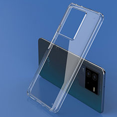 Silikon Schutzhülle Rahmen Tasche Hülle Durchsichtig Transparent W01L für Vivo iQOO Neo6 5G Klar