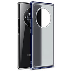 Silikon Schutzhülle Rahmen Tasche Hülle Durchsichtig Transparent WL1 für Huawei Honor Magic3 5G Blau