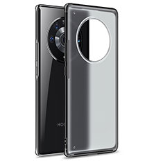 Silikon Schutzhülle Rahmen Tasche Hülle Durchsichtig Transparent WL1 für Huawei Honor Magic3 Pro 5G Schwarz