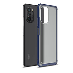 Silikon Schutzhülle Rahmen Tasche Hülle Durchsichtig Transparent WL1 für Xiaomi Mi 11X 5G Blau