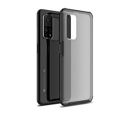 Silikon Schutzhülle Rahmen Tasche Hülle Durchsichtig Transparent WL1 für Xiaomi Redmi K30S 5G Schwarz