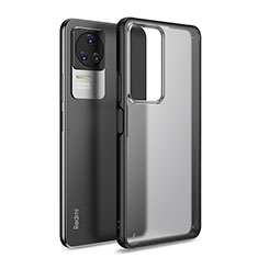 Silikon Schutzhülle Rahmen Tasche Hülle Durchsichtig Transparent WL1 für Xiaomi Redmi K50 Pro 5G Schwarz