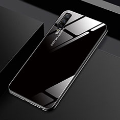 Silikon Schutzhülle Rahmen Tasche Hülle Spiegel Farbverlauf Regenbogen für Huawei Honor 9X Pro Schwarz