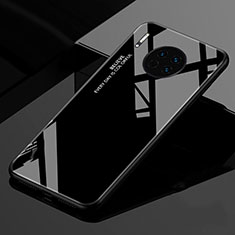 Silikon Schutzhülle Rahmen Tasche Hülle Spiegel Farbverlauf Regenbogen für Huawei Mate 30 Schwarz