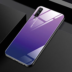 Silikon Schutzhülle Rahmen Tasche Hülle Spiegel Farbverlauf Regenbogen für Huawei Y9s Violett