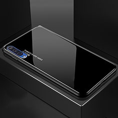 Silikon Schutzhülle Rahmen Tasche Hülle Spiegel Farbverlauf Regenbogen für Xiaomi Mi 9 Pro 5G Schwarz