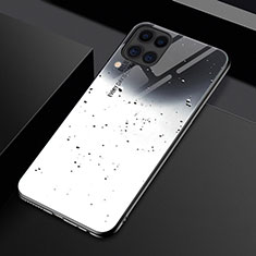 Silikon Schutzhülle Rahmen Tasche Hülle Spiegel Farbverlauf Regenbogen H01 für Huawei Nova 6 SE Grau