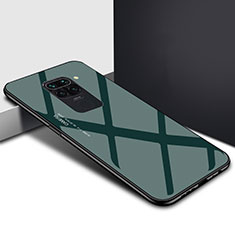 Silikon Schutzhülle Rahmen Tasche Hülle Spiegel Farbverlauf Regenbogen H01 für Xiaomi Redmi 10X 4G Grün