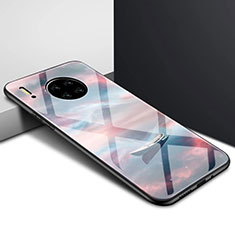 Silikon Schutzhülle Rahmen Tasche Hülle Spiegel für Huawei Mate 30 Plusfarbig