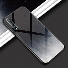 Silikon Schutzhülle Rahmen Tasche Hülle Spiegel für Huawei P smart S Dunkelgrau