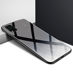 Silikon Schutzhülle Rahmen Tasche Hülle Spiegel für Vivo V20 Pro 5G Grau