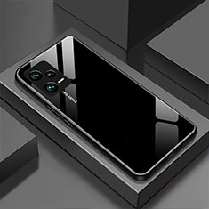 Silikon Schutzhülle Rahmen Tasche Hülle Spiegel für Xiaomi Poco X5 5G Schwarz