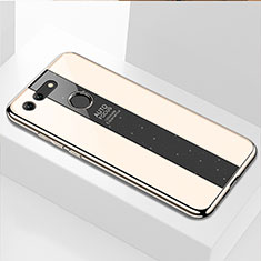 Silikon Schutzhülle Rahmen Tasche Hülle Spiegel K01 für Huawei Honor V20 Gold