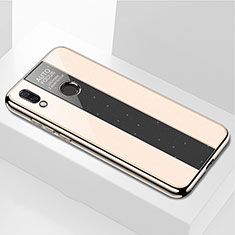 Silikon Schutzhülle Rahmen Tasche Hülle Spiegel M01 für Huawei Nova 3i Gold