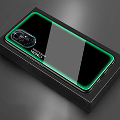 Silikon Schutzhülle Rahmen Tasche Hülle Spiegel M01 für Huawei Nova 8 5G Grün