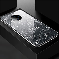 Silikon Schutzhülle Rahmen Tasche Hülle Spiegel M02 für Huawei Mate 30 Pro 5G Schwarz