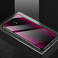 Silikon Schutzhülle Rahmen Tasche Hülle Spiegel M02 für Xiaomi Redmi 8A Pink