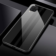 Silikon Schutzhülle Rahmen Tasche Hülle Spiegel T01 für Huawei Nova 6 SE Schwarz