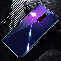 Silikon Schutzhülle Rahmen Tasche Hülle Spiegel T01 für Xiaomi Redmi K20 Pro Violett