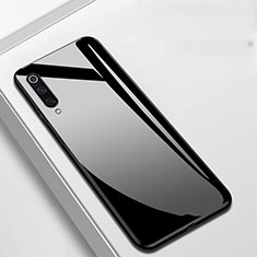 Silikon Schutzhülle Rahmen Tasche Hülle Spiegel T02 für Xiaomi Mi A3 Schwarz