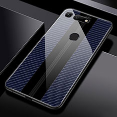 Silikon Schutzhülle Rahmen Tasche Hülle Spiegel Z03 für Huawei Honor View 20 Blau