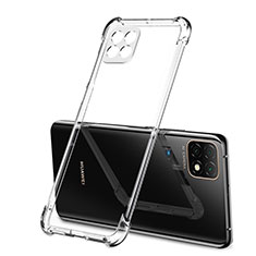 Silikon Schutzhülle Ultra Dünn Flexible Tasche Durchsichtig Transparent H01 für Huawei Enjoy 20 5G Klar