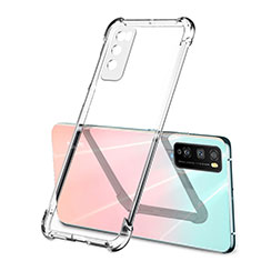 Silikon Schutzhülle Ultra Dünn Flexible Tasche Durchsichtig Transparent H01 für Huawei Enjoy 20 Pro 5G Klar