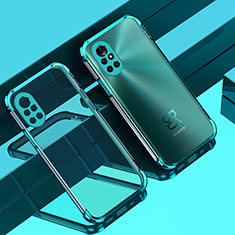 Silikon Schutzhülle Ultra Dünn Flexible Tasche Durchsichtig Transparent H01 für Huawei Nova 8 5G Grün