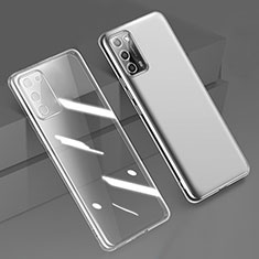 Silikon Schutzhülle Ultra Dünn Flexible Tasche Durchsichtig Transparent H01 für Oppo A56 5G Klar