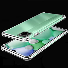 Silikon Schutzhülle Ultra Dünn Flexible Tasche Durchsichtig Transparent H01 für Realme C11 Silber