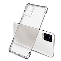 Silikon Schutzhülle Ultra Dünn Flexible Tasche Durchsichtig Transparent H01 für Vivo V20 Pro 5G Klar