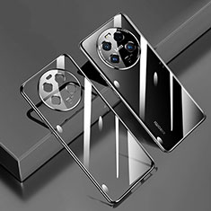 Silikon Schutzhülle Ultra Dünn Flexible Tasche Durchsichtig Transparent H01 für Xiaomi Mi 13 Ultra 5G Schwarz