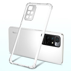 Silikon Schutzhülle Ultra Dünn Flexible Tasche Durchsichtig Transparent H01 für Xiaomi Redmi 10 4G Klar