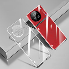 Silikon Schutzhülle Ultra Dünn Flexible Tasche Durchsichtig Transparent H02 für Vivo X90 5G Klar