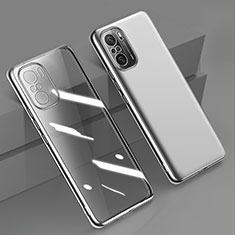 Silikon Schutzhülle Ultra Dünn Flexible Tasche Durchsichtig Transparent H02 für Xiaomi Mi 11X 5G Silber