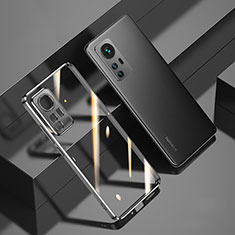 Silikon Schutzhülle Ultra Dünn Flexible Tasche Durchsichtig Transparent H02 für Xiaomi Mi 12S Pro 5G Schwarz