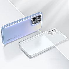 Silikon Schutzhülle Ultra Dünn Flexible Tasche Durchsichtig Transparent H03 für Oppo Find X5 5G Klar