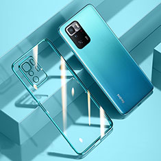 Silikon Schutzhülle Ultra Dünn Flexible Tasche Durchsichtig Transparent H03 für Xiaomi Poco X3 GT 5G Blau