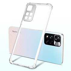 Silikon Schutzhülle Ultra Dünn Flexible Tasche Durchsichtig Transparent H03 für Xiaomi Redmi Note 11 Pro+ Plus 5G Klar