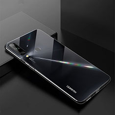 Silikon Schutzhülle Ultra Dünn Flexible Tasche Durchsichtig Transparent H04 für Huawei Enjoy 10 Plus Schwarz