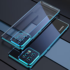 Silikon Schutzhülle Ultra Dünn Flexible Tasche Durchsichtig Transparent H04 für Xiaomi Mi 13 5G Blau