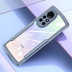 Silikon Schutzhülle Ultra Dünn Flexible Tasche Durchsichtig Transparent H05 für Huawei Nova 8 5G Grau