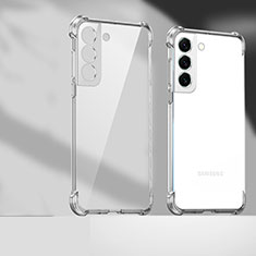 Silikon Schutzhülle Ultra Dünn Flexible Tasche Durchsichtig Transparent H05 für Samsung Galaxy S21 5G Klar